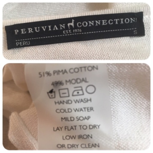 Peruvian Connection 3/4 sleeve
Knit top small - Picture 4 of 4